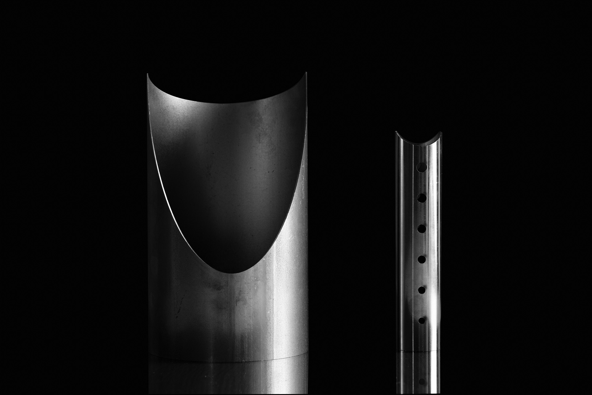 Multiple tube cut geometries