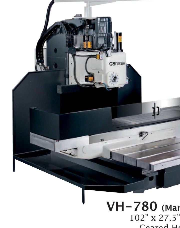 VH-780 VH-780 Geared-Head Vertical/Horizontal Mill